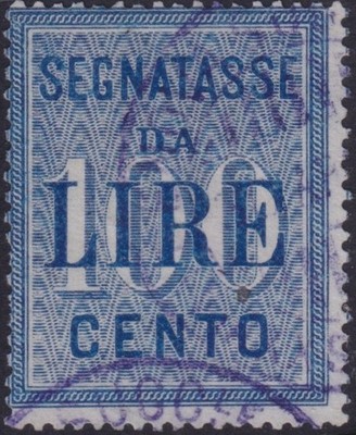 italy-1884-100l-blue-postage-due