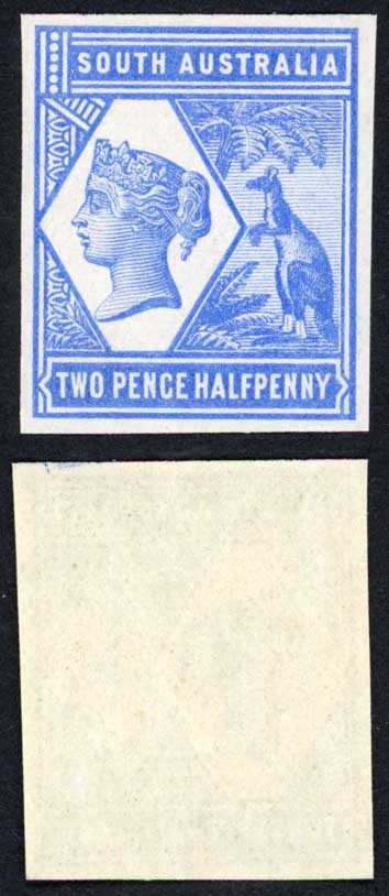 south-australia-1894-2-1-2d-colour-trial-in-ultramarine-no-wmk-paper-fresh-u-m