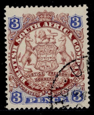 rhodesia-qv-sg31-3d-chocolate-ultramarine-fine-used