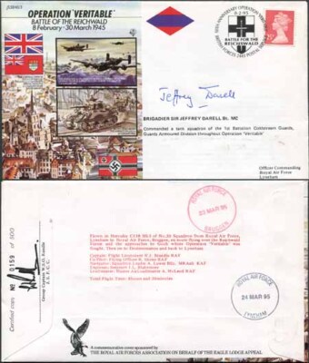 js45-3c-50th-ann-war-ii-operation-veritable-brig-sir-j-dareli-cdr-tank-sqn-f