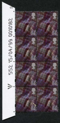 s-wonp64a-scotland-walsall-64p-warrant-block-of-8-dated-15-04-99