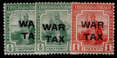 trinidad-tobago-gv-sg181-181a-182-1917-t22-war-tax-set-m-mint-cat-18