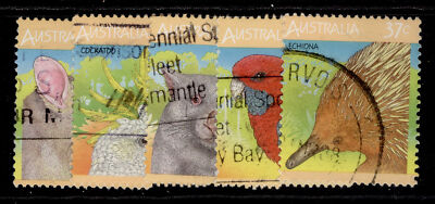 australia-qeii-sg1072-1076-1987-australian-wildlife-set-fine-used
