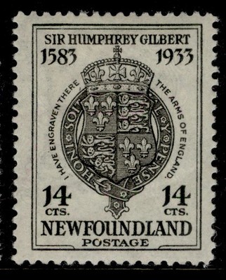 canada-newfoundland-gv-sg245-14c-grey-black-m-mint-cat-22