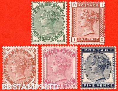 sg-164-169-k1-k6-d-5d-a-fine-unmounted-mint-complete-set-of-5-b93649