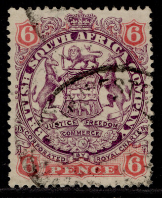 rhodesia-qv-sg46-6d-mauve-rose-fine-used