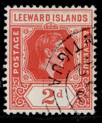 leeward-islands-gvi-sg104-2d-scarlet-fine-used