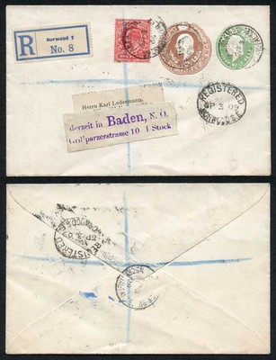 esc680-kevii-1-2d-and-3d-stamped-to-order-envelope-uprated-with-a-1d-stamp