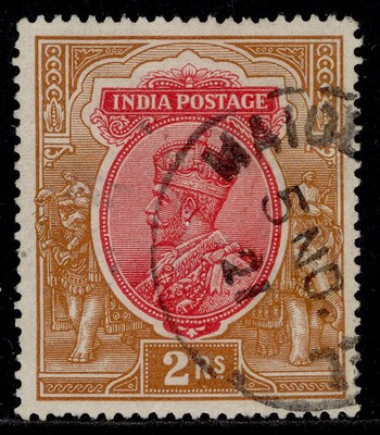 india-gv-sg187-2r-carmine-brown-fine-used
