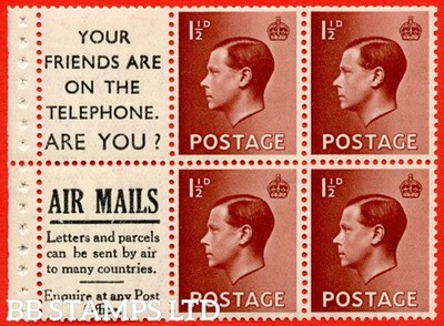 sg-459a-pb5-16-1d-red-brown-an-unmounted-mint-booklet-pane-of-6-b76209