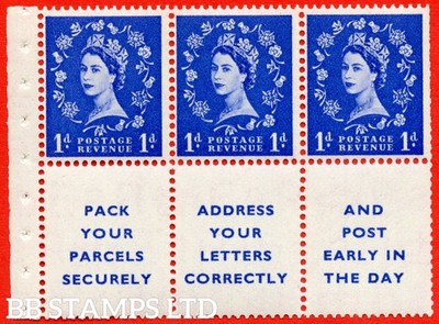 sg-516-sb25c-1d-ultramarine-an-unmounted-mint-booklet-pane-of-6-with-b64065