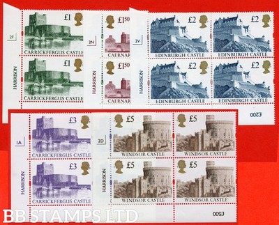 sg-1611-14-1992-castles-with-gold-heads-an-unmounted-mint-complete-se-b81487