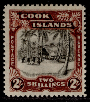 cook-islands-gvi-sg128-2s-black-red-brown-m-mint-cat-22