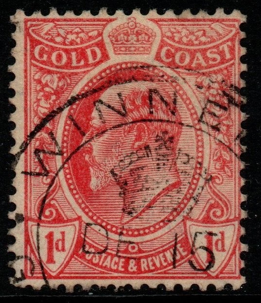 gold-coast-sg70-1908-1d-red-used
