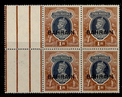 bahrain-gvi-sg32-1r-grey-red-brown-nh-mint-cat-40-gutter-block-x4