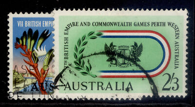 australia-qeii-sg158-159-complete-set-fine-used