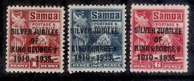 samoa-gv-sg177-179-1935-silver-jubilee-set-m-mint