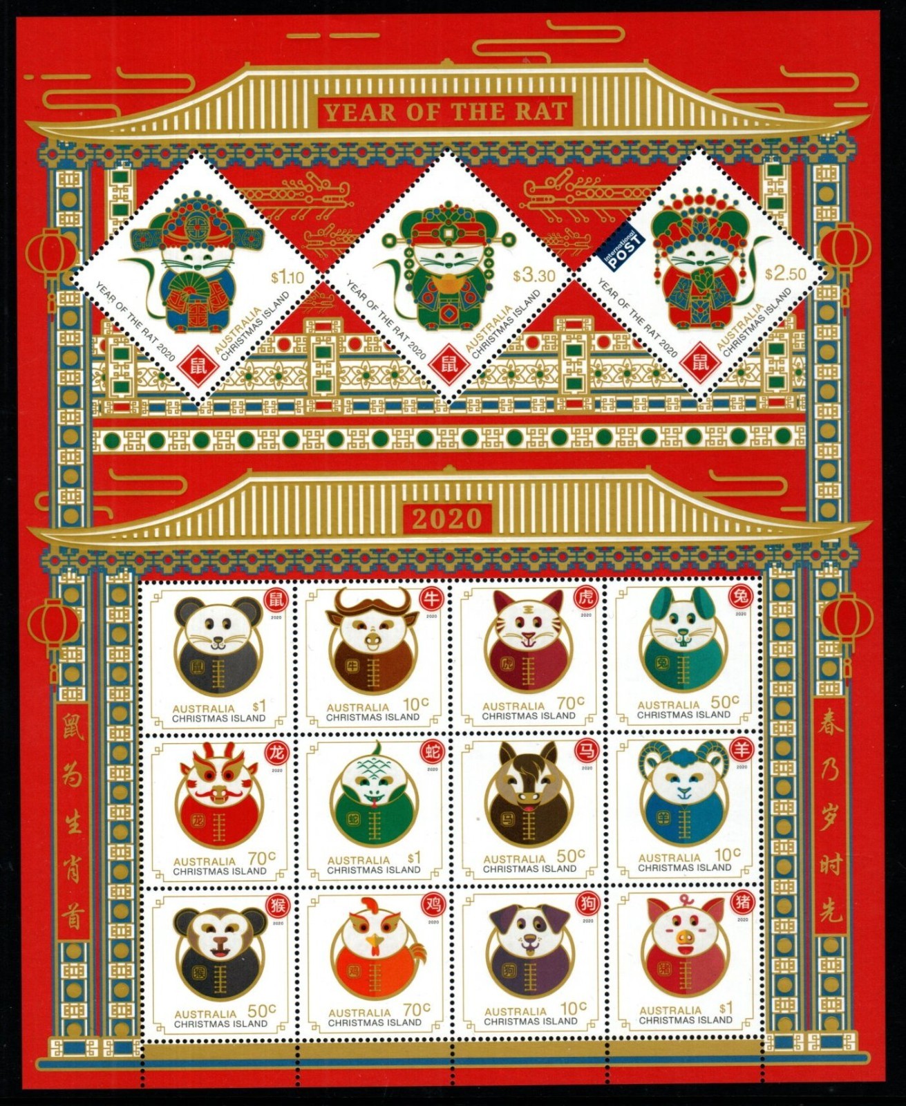 christmas-island-sg914a-2020-chinese-new-year-year-of-the-rat-sheetlet-mnh