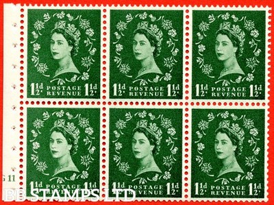 sg-572l-sb65-1d-green-an-unmounted-mint-cylinder-booklet-pane-of-6-b76231