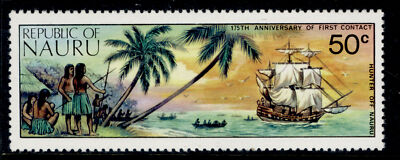 nauru-qeii-sg121-1974-50c-18th-century-frigate-nh-mint