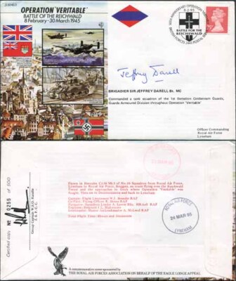 js45-3c-50th-ann-war-ii-operation-veritable-brig-sir-j-dareli-cdr-tank-sqn-c