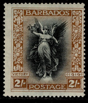 barbados-gv-sg210-2s-black-brown-m-mint-cat-50