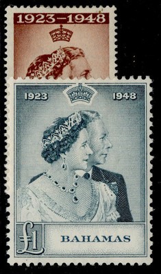 bahamas-gvi-sg194-195-1948-royal-silver-wedding-set-m-mint-cat-42