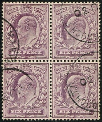 6d-sg-245-pale-dull-purple-c-block-of-four-vfu-light