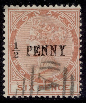 tobago-qv-sg28-d-on-6d-orange-brown-fine-used-cat-225
