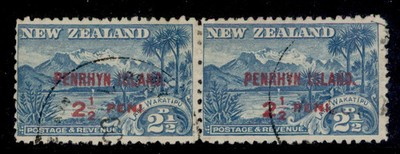 penrhyn-island-edvii-sg1a-2d-blue-fine-used-cat-56-p-spaced-in-pair