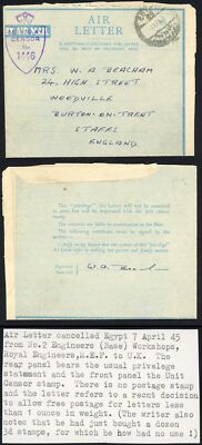 egypt-air-letter-7th-april-1945-privilege-letter-with-censor-mark-free-postage