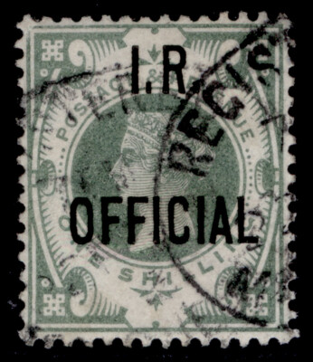 gb-qv-sg-o15-1s-dull-green-fine-used-cat-375