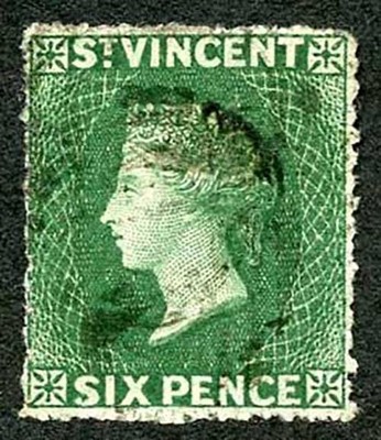 st-vincent-sg4-1862-6d-deep-green-no-wmk-rough-perf-14-to-16