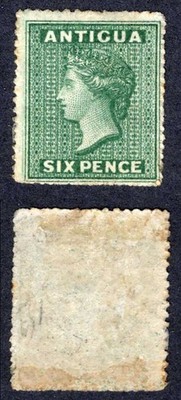 antigua-sg1-6d-blue-green-no-wmk-rough-perf-14-to-16-mint-cat-800-pounds