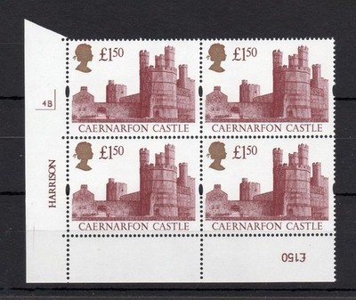 1-50-castles-unmounted-mint-plate-4b-block-cat-32