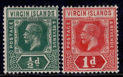 british-virgin-islands-gv-sg80-81-1921-wmk-script-set-m-mint-cat-30