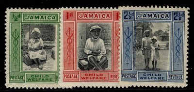 jamaica-gv-sg107-107c-1923-child-welfare-set-m-mint-cat-25