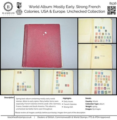 8536-world-album-mostly-early-strong-french-colonies-usa-europe-unchecked