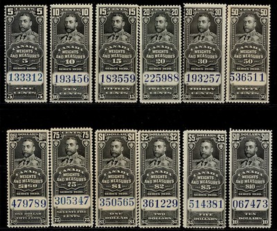 canada-gv-sg-1930-weights-and-measures-revenues-set-barefoot-30-41-lh-mint