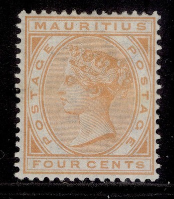 mauritius-qv-sg93-4c-orange-m-mint-cat-75
