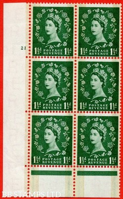 sg-601-s31-1d-green-an-unmounted-mint-cylinder-block-of-6-cylinder-b75237