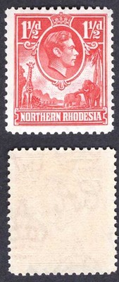 northern-rhodesia-sg29-1-1-2d-carmine-red-u-m-cat-50-pounds
