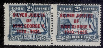 new-zealand-niue-gv-sg70-70a-2d-dull-deep-blue-m-mint-cat-20-narrow-e