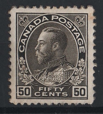 canada-1911-50c-sepia-f-mint-sg215-c60