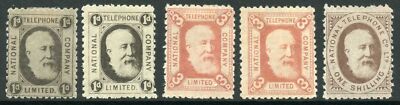 telephone-stamp-selection-5-stamps