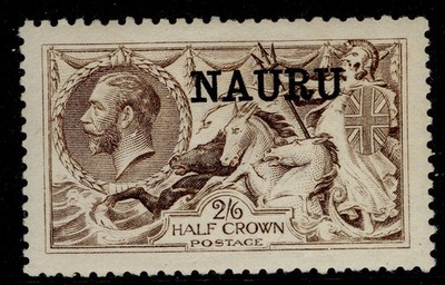 nauru-gv-sg19-2s-6d-sepia-brown-m-mint-cat-600