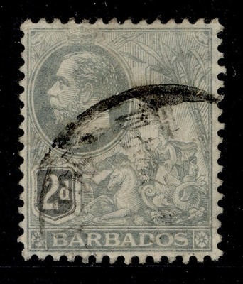 barbados-gv-sg173-2d-greyish-slate-used-cat-25