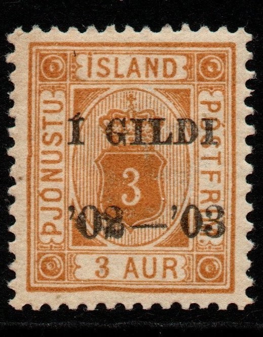 iceland-sgo94-1902-3a-yellow-orange-p12-official-mtd-mint