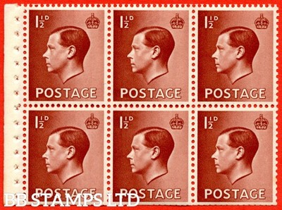 sg-459b-pb3-1d-brown-an-unmounted-mint-booklet-pane-of-6-perf-type-b88629
