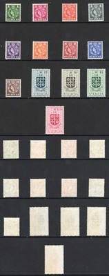 st-lucia-sg171-184-set-of-13-m-m-cat-22-pounds